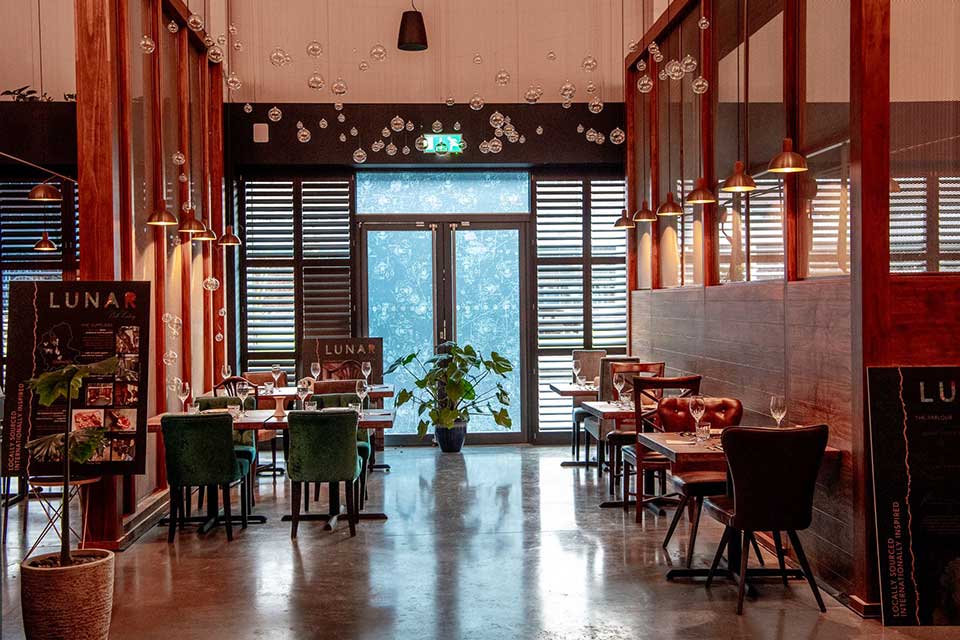 Lunar Restaurant at the Wedgwood Estate in Staffordshire